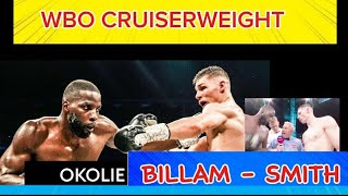 SAGUPAANG OKOLE AT SMITHWBO CRUISERWEIGHT BELT ANG NAKATAYANoelUbanaJourney boxing [upl. by Nrev]