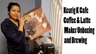 Keurig K Latte and Coffee makerUnboxing and Brewing [upl. by Oxley]