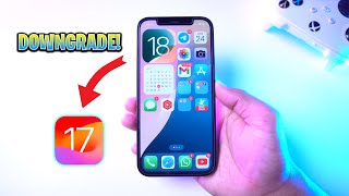 MUDAH BANGET Cara Downgrade IOS 18 ke IOS 17 Tanpa Kehilangan Data [upl. by Arch42]