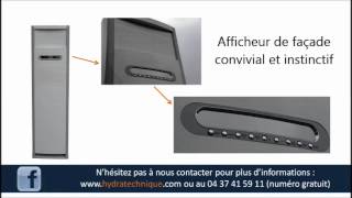 déshumidificateur dair piscines et grands volumes Ortos 110 140 et 190 Hydra Technique [upl. by Aisa]