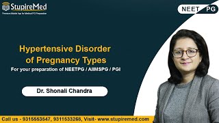 Hypertensive Disorder of Pregnancy Types I Dr Shonali Chandra I OBGYN I StupireMed [upl. by Aimit]