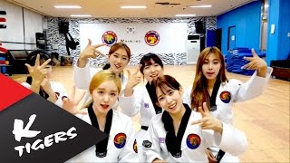 여자친구 GFriend  오늘부터 우리는 Me Gustas Tu Taekwondo cover [upl. by Rehtse]