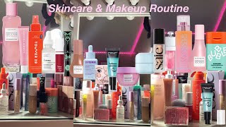 Skincare Makeup Routine HD 1080p [upl. by Anined105]