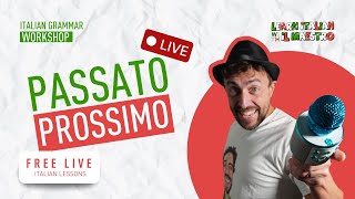 Italian Passato Prossimo Quiz – Live on 4th October 🎉 [upl. by Christabel]