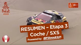 Resumen  CocheSxS  Etapa 3 San Juan de Marcona  Arequipa  Dakar 2019 [upl. by Gati]