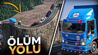 ETS 2 ISUZU NPR İLE ÖLÜM YOLLARINDA KARGOCU OLDUK 🔥 ETS 2 Ölüm Yolu  ETS 2 142 [upl. by Sirmons]