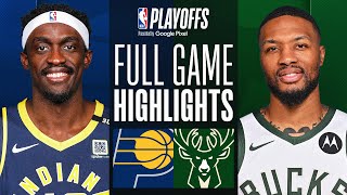 6 PACERS at 3 BUCKS  FULL GAME 2 HIGHLIGHTS  April 23 2024 [upl. by Anauqcaj291]