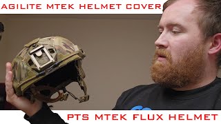 Agilite MTEK Gen4 Helmet Cover  Mtek Flux Helmet Part 2 [upl. by Aivatnuahs674]