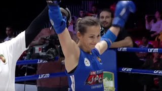 Kristina Tsyngaeva BLegend vs Maryam Shanbedi Nia Ajstar  UAE MUAY THAI OPEN CHAMPIONSHIP 2024 [upl. by Mosnar199]