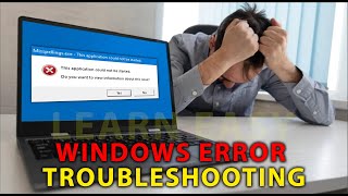 WINDOWS ERROR MESSAGE TROUBLESHOOTING FIX REPAIR 2024 troubleshooting fix windows [upl. by Chaim]