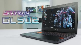 Strix GL502 15quot Gaming Laptop overview [upl. by Breanne]