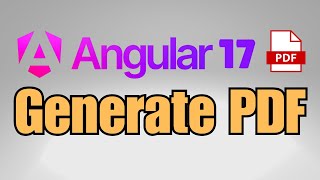 How to generate PDF in Angular 17 [upl. by Colley]