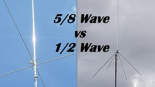 Maco V58 vs Tram 1498 12 mile CB Antenna test [upl. by Nallij]