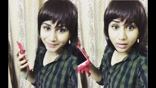 Raja Rani Serial Semba Actress Alya Manasa Ghajini Movie Dialogue Dubsmash [upl. by Eibrad]