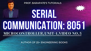 SERIAL COMMUNICATION8051 [upl. by Johna]