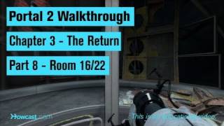 Portal 2 Walkthrough  Chapter 3  Part 8 Room 1622 [upl. by Barbaresi]