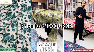 Baroque Winter 202425 Collection  Hashim Fabrics  super wholesale rate [upl. by Hafirahs]