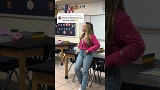 Hannah Montanabut as a teacher mileycyrus hannahmontana cover teacher [upl. by Jarita]