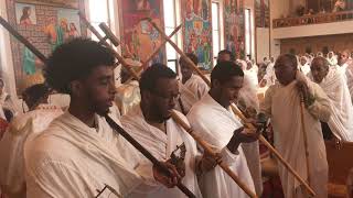 ገብርኤል መልአክ ወረብ ዘበዓታ ማርያም  Gebriel Melak Wereb ze Beata Mariam [upl. by Aicirtel275]