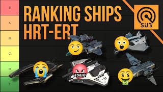 Ranking Star Citizen 3231 Ships for HRT VHRT amp ERT  A Star Citizens Ranking Guide [upl. by Olenolin375]