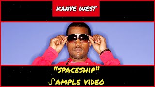 ᔑample Video Spaceship by Kanye West ft GLC  Consequence 2004 [upl. by Reeta166]