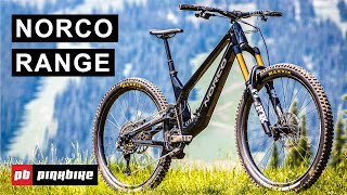 Norco Range Review Pedal Friendly quotDownhill Bikequot  2021 Summer Field Test [upl. by Nylac537]