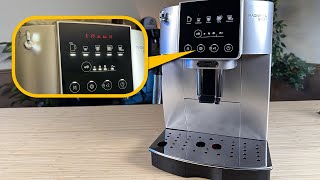 How to Reset the DELONGHI MAGNIFICA Evo and Start [upl. by Cammie]