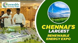 International Renewable Energy Expo in Chennai  Solar and Wind Expo Largest Event in India [upl. by Inait863]