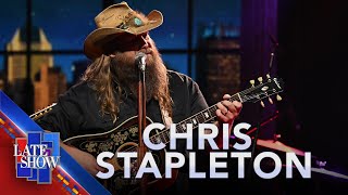 quotWhat Am I Gonna Doquot  Chris Stapleton LIVE on The Late Show [upl. by Carlson881]