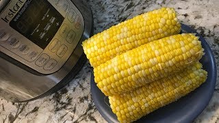 Instant Pot Pressure Cooker Corn on the Cob  Easy Recipe [upl. by Kerman]