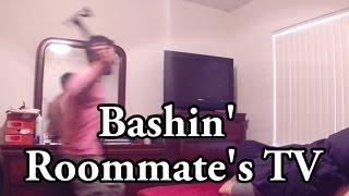 Bashing Roommates TV  Funny Pranks on Friends [upl. by Horbal160]