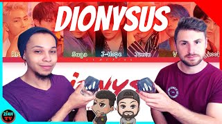 BTS DIONYSUS LYRICS  REACTION 🍷 [upl. by Lower]