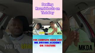 Dealing Roundabouts on Test Day mkdrivingacademy ukdrivingtest drivinglicense practicaldriving [upl. by Osnofedli]