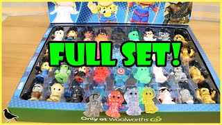 Woolworths Disney Ooshies Opening Final Disney Plus COMPLETE SET  Birdew Reviews [upl. by Ultima]