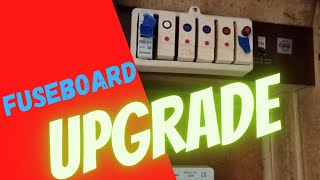 Fuse board upgrade to a new 18th edition full type A RCBO board [upl. by Gmur]