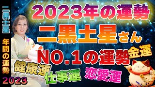 最強の運勢【2023年の運勢 （二黒土星）】大喜びしても良いんです！ [upl. by Tnias]