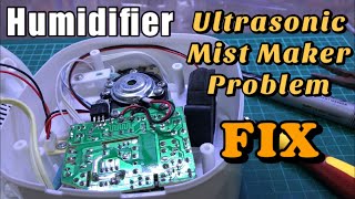 Quick Fix Ultrasonic Humidifier Mist Maker Problem Humidifier NOT producing enough mist [upl. by Oberheim]