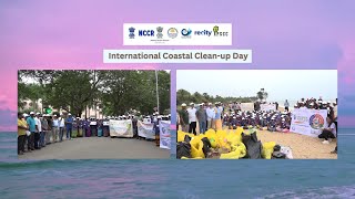 Pondicherry University organizes International Coastal Clean up Day 2109 2024 [upl. by Elamaj482]