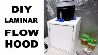 How to build a laminar flow hood using 14 inch mdf [upl. by Nahguav]