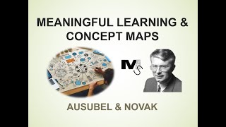 Meaningful Learning Theory and Concept Maps  AUSUBEL NOVAK  Simplified [upl. by Arin]