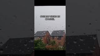 Rain and lightning sound insomniarain rainnoise asmr sleepmusic białe szumy relaxingsound [upl. by Aikenat]