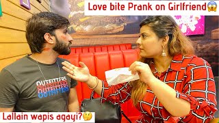 Pranked my Girlfriend as i am with Other Girl  Love Bite Prank on Girlfriend  Adil Anwar [upl. by Laws]