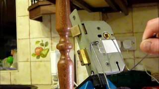 Lock Picking UNION 3 Lever Mortice Lock With A HOME BREW Over Lifter wwwuklocksportcouk [upl. by Leasia]