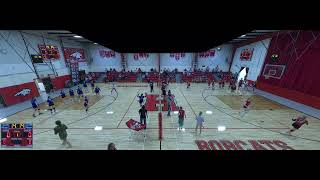 Hemingford High vs Hyannis High School Girls JV Volleyball [upl. by Rimat]