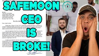 Safemoon CEO is BROKE  Safemoon Holders were the Utility [upl. by Elleral]