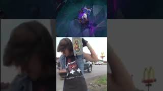 Galaxy Slayer Zed Dance Reference League of legends leagueoflegends dance shorts [upl. by Esmaria]