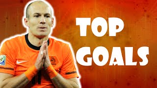 ● Arjen Robben ● Best goals for the Netherlands ● [upl. by Eibmab]