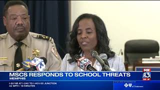 quotTHIS IS NOT A GAMEquot  MSCS Superintendent addresses threats that caused districtwide lockdowns [upl. by Arman439]