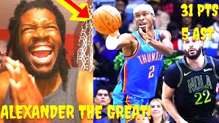 PELICANS VS THUNDER REACTION 2024 NEW ORLEANS PELICANS VS OKLAHOMA CITY THUNDER HIGHLIGHTS REACTION [upl. by Nawoj]