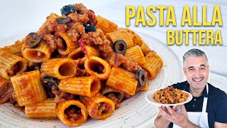 A Friend From Tuscany Tought Me This Delicious Pasta Recipe PASTA ALLA BUTTERA [upl. by Sikleb]